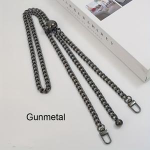가방 체인 휴대폰 끈 메탈 체인 조절 가능 체인 교체 가방 액세서리, 지갑 제작, DIY 지갑 제작