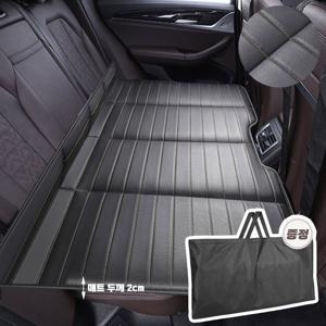 1pc 접이식 자동차 뒷좌석 매트리스, 128cm*80cm 휴대용 여행 침대, 개 자동차 좌석 커버, 대부분의 자동차/수입차/트럭에 적합, 캠핑 및 로드 트립 RV 침대 매트리스용 디자인