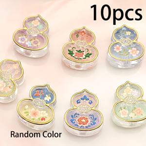 10개 아크릴 컬러 프린트 호박 비즈 홀 공예 재료 비즈 랜덤 색상, 핸드메이드 비딩, 의류 추가, 장식, 공예 용품, 방 장식, 예술 창작, 헤어 추가, 휴대폰 스트랩