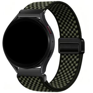 20mm 22mm 자석 조절 가능 버클 탄성 시계 밴드, Garmin 5/6, Watch 4567 40mm 44mm 6Classic 47mm 43mm 46mm 42mm 스트랩, GT 65432 2E 밴드 (스트랩만 해당, 시계는 포함되지 않음)