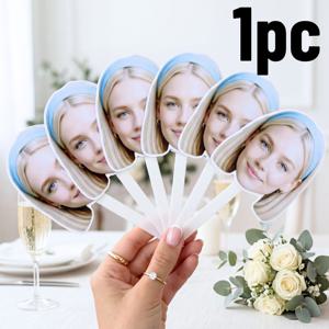 맞춤형 얼굴 사진 접이식 부채, 개인화 수동 선풍기, 프린팅 접이식 부채, 맞춤형 파티 선물, 처녀 파티, 총각/처녀 파티, 생일 파티, 신부 샤워에 적합, 기념일을 위한 재미있는 장식, 기억에 남는 기념품 선물, 재미있는 핸드헬드 선풍기