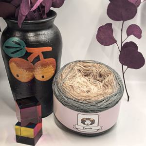 최신 트렌디한 고급스럽고 편안한 그라데이션 원사 1개, 300g, 숄, 모자, 스웨터, 양말, 그라데이션 담요, 반려동물 스웨터 등 뜨개질용, 뜨개질 애호가에게 이상적