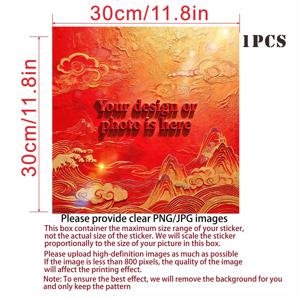 맞춤 사진 텍스트 이름 AI 사진 열전사 패치 스티커, 의류용 다리미 전사 DTF 열전사 스티커, 비닐 열전사, 사계절 공예 용품 아플리케, 의류 패치, 가방용 워셔블 다리미 열 아플리케