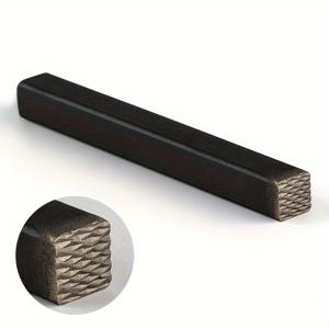 호비워커 1개 8mm 펀치 스탬프 도구, 사각 텍스처, DIY 선물 주얼리 제작용 다양한 텍스처, 나무 패턴, 물결 패턴