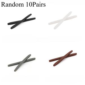 랜덤 10쌍 미끄럼 방지 귀걸이 안경 안경테 독서 안경 다리 남녀공용 실리콘 팁 귀걸이 안경 테이프 후크 안경 안경 테이프