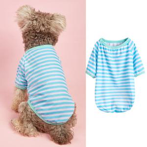 고양이 강아지 애견 티셔츠 라운드넥 봄 여름 신상 패션 라운드넥 루즈핏 얇은 프렌치 불독 비만견 반팔 티셔츠 투레그 셔츠 강아지 옷