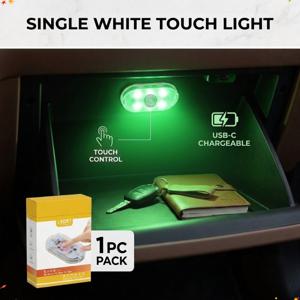 2026 신형 스타일 USB 전원 8 LED 차량용 트렁크 보조등 1개입 - 터치 센서 루프등, 모션 센서 조명, 실내 분위기 조명. 자동차, 트럭, 밴에 완벽한 충전식 LED 터치등으로 차량을 업그레이드하세요. 설날, 밸런타인데이, 카니발, 성 패트릭의 날, 부활절, 노동절, 하지, 국경일, 할로윈 등 다양한 행사에 적합
