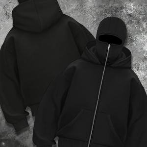 여성용 캐주얼 풀오버 후드티, 더블 칼라 및 듀얼 후드