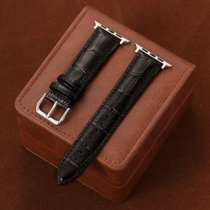 남성용 PU 시계 스트랩 Apple Watch 1-11 Ultra SE 3 2 1, Iwatch 38/40/41/42/44/45/46/49mm 빈티지 패션 비즈니스 시계 밴드