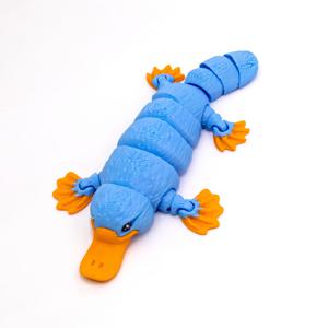 3D 프린팅 Platypus (움직이는 관절), 어린이용 동물 장난감 인형으로 적합