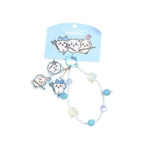 미니소 치이카와 아크릴 다기능 펜던트 블루 & 핑크 듀얼 컬러 디자인, 수집용 장난감, 조각상, 뽕뽕이 인형, 흉상 (1개)