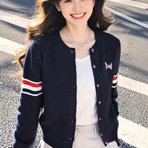 신상 가디건 재킷 우아하고 세련된 짧은 2025 봄 가을 성숙한 여성용