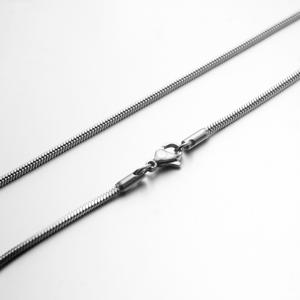 사계절용 1mm 라운드 스네이크 체인 목걸이 - 316L 스테인리스 스틸 저자극성 우븐 텍스처 주얼리, 변색 없음, 결혼식, 선물, 남녀공용 데일리웨어용, 연중 활용 가능한 다용도 체인