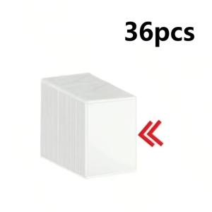 36개 하드 플라스틱 카드 슬리브, 야구 카드 보호대, 투명 카드 홀더, 소형 카드 커버, , 포토 카드 바인더, K팝 카드, Kpop, , 포토카드 홀더