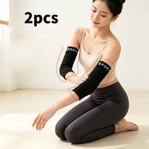 통기성 댄스 팔꿈치 슬리브 2개, 미끄럼 방지 무릎 꿇기 팔꿈치 보호대, 요가와 스포츠용, 재즈댄스, 요가, 피트니스, 운동 시 낙상 방지용