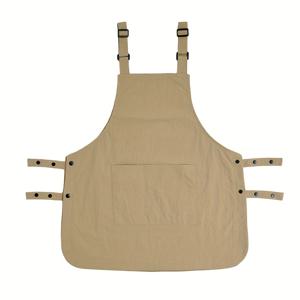 1개 턱받이 스타일 멀티 포켓 얇은 앞치마 작업복, 미용사, 페인터, 케이터링, 밀크티, 커피, 주방 앞치마 남녀 공용에 적합. 4가지 색상 제공. 가족, 친구, 커플, 새해, 발렌타인데이, 부활절을 위한 최고의 선물