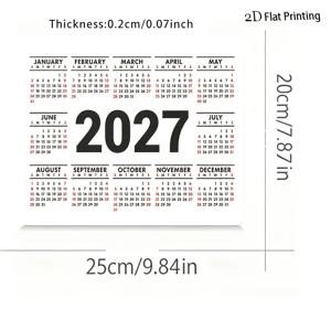 소형 잠금 불필요 엣지 2D 디지털 프린트 마우스패드 2027년 전체 달 일 캘린더 패턴 간편 디지털 프린트 컴퓨터 데스크탑 마우스패드