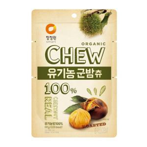 청정원 츄앤 유기농 군밤츄 80g