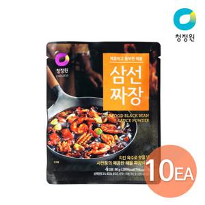 청정원 삼선짜장 분말 80g x 10개