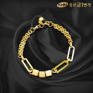 여자 순금 팔찌 스퀘어클립 24K 11.25g