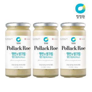 청정원 명란크림 파스타소스 350g x 3개