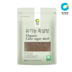 청정원 유기농흑설탕 454g