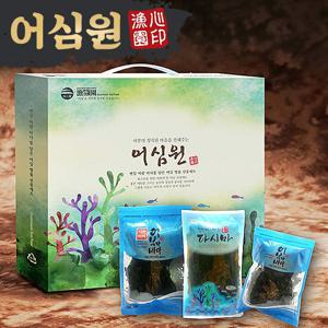 [어심원] 청정미역 2호 (건미역70g자른미역100g자른다시마150g