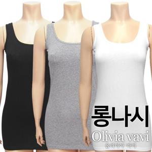 [올리비아바비]면스판 롱나시 런닝1종(OLG1004)FREE/XL