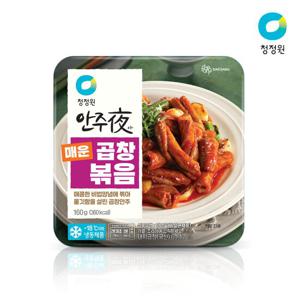 청정원 안주야 매운곱창볶음 160g