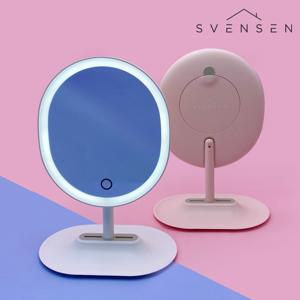 스벤슨 무선 LED 조명 거울 & X5마그네틱 확대경