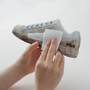 BAS 신발 클리너 (20개입) 운동화 구두 세탁 티슈