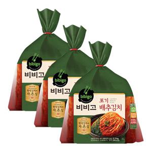 [CJ] 비비고 포기배추김치 3.3KG X 3개 (총 9.9KG)