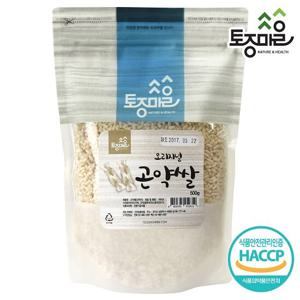 [토종마을]HACCP인증 오리지날곤약쌀(곤약미)500g