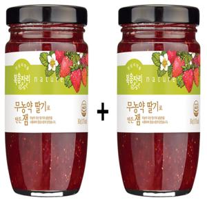 복음자리 무농약딸기잼 1+1, 국산 딸기 (총 720g)