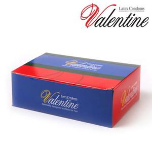한국 라텍스 발렌타인 콘돔 100p 대용량 낱개포장