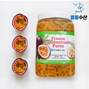 패션후르츠 퓨레 1kg(병포장)