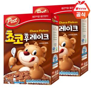 포스트 초코후레이크 600g x2개