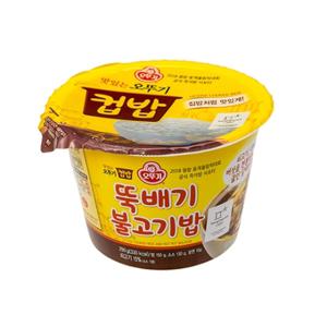 [오뚜기] 오뚜기 맛있는 컵밥 뚝배기불고기밥 290g x 4입
