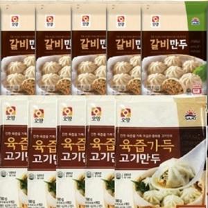 [오양] 사조 갈비만두+육즙가득고기만두 10봉
