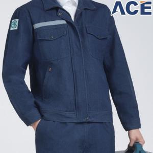 에이스 유니폼 ACE-15 춘추 점퍼 바지 청 작업복 정비복 근무복 단체 사무복 보호복 안전복장