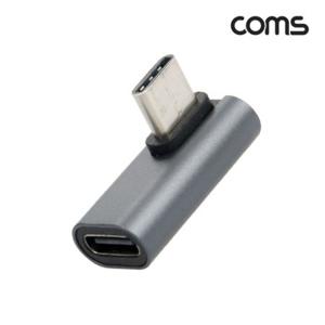 Coms USB 3.1 Type C 꺾임 젠더 C타입 연장 MF GEN2 14207517