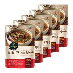 [CJ] 비비고 소고기장터국 500G X 5개