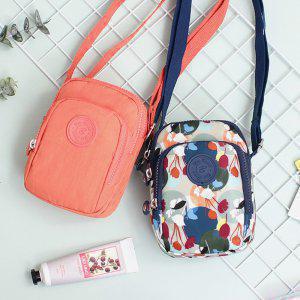 화려한 꽃무늬 미니크로스백 눈에 잘띄는 봄색깔 핸드폰가방
