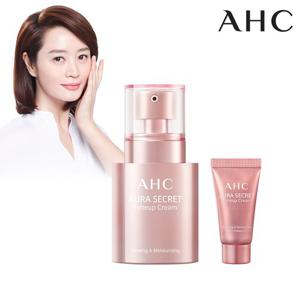 ★AHC 선케어대전★ 핑크빛 톤업! AHC 아우라 시크릿 톤업 크림 30g+10g