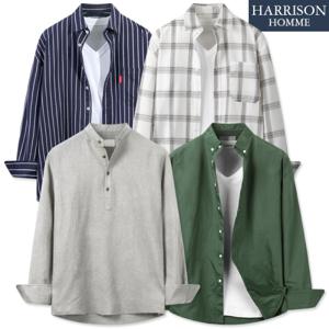 [해리슨] 데일리 BEST 셔츠 균일가 6종 린넨셔츠/7부셔츠/옥스포드셔츠/스트라이프셔츠