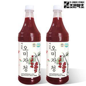 [조은약초] 더 진한 오미자청 엑기스 900ml x 2통구성 (총 1800ml)