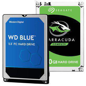 WD 씨게이트 2.5인치 HDD 컴퓨터 노트북 내장하드 하드디스크 500G 1TB 2TB