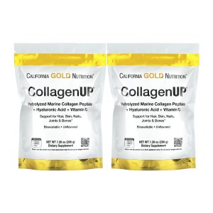 (1+1) CGN 저분자 피쉬 콜라겐 펩타이드 파우더 206g 2팩 히알루론산 비타민C