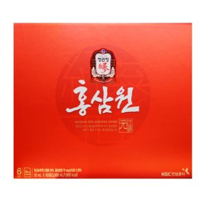 믿을 수 있는 정관장 홍삼원 50ml x 60포 선물 119년 전통 노하우 한국인삼공사