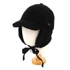 Muji Black Fleece Earflap Cap 귀달이모자